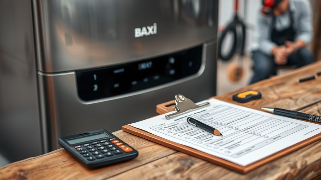 baxi boiler service costs
