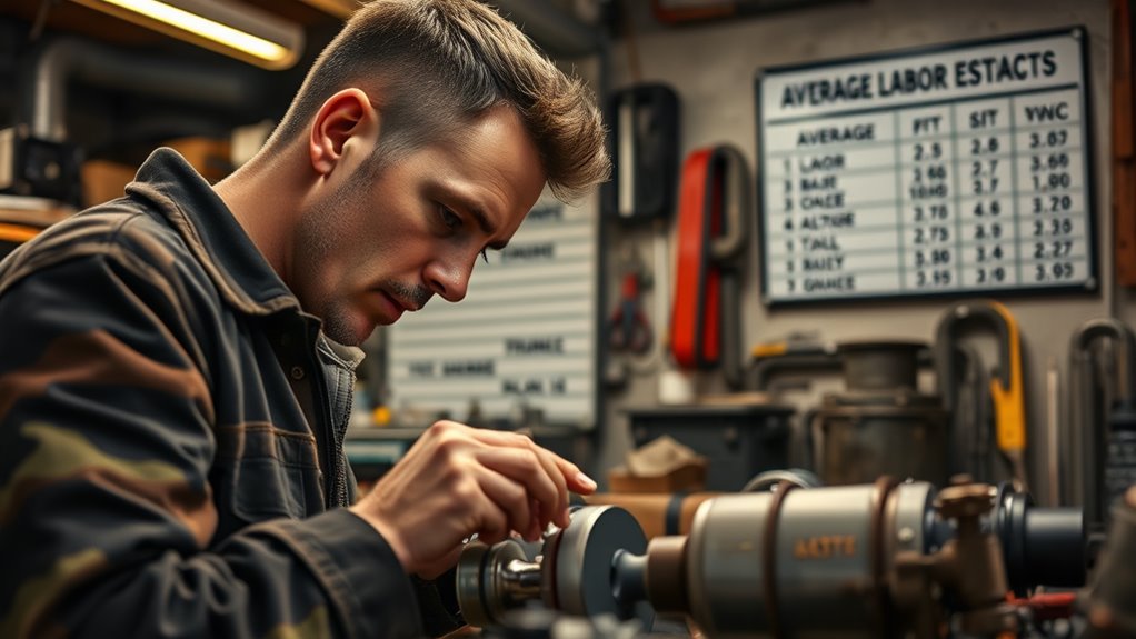 boiler fitting labor costs