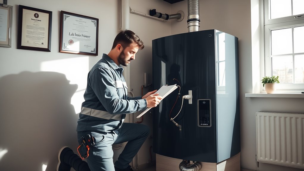 boiler installation qualifications needed