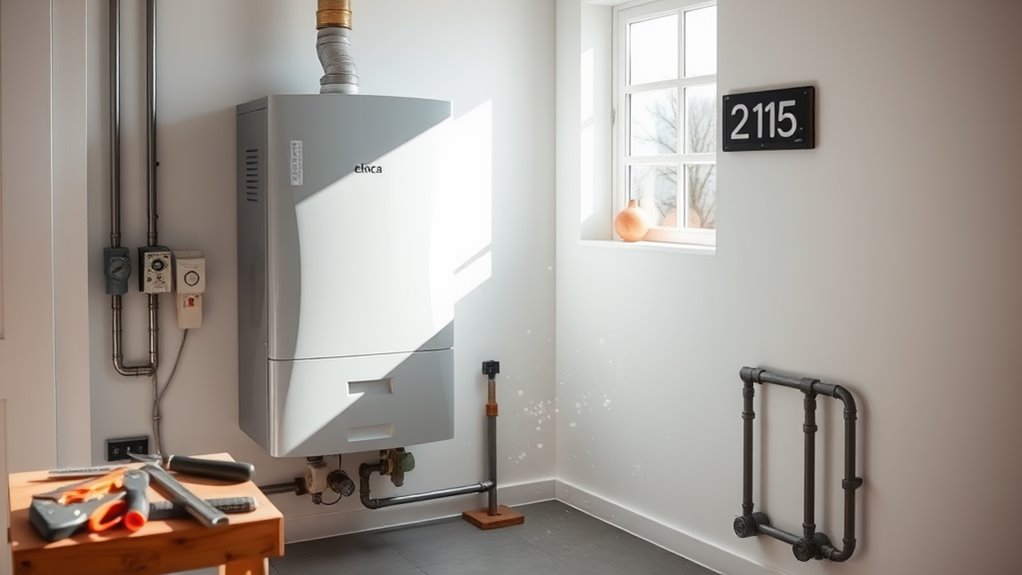 boiler installation time frame