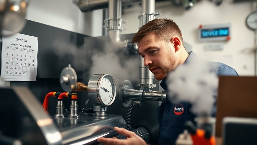 boiler maintenance warning signs