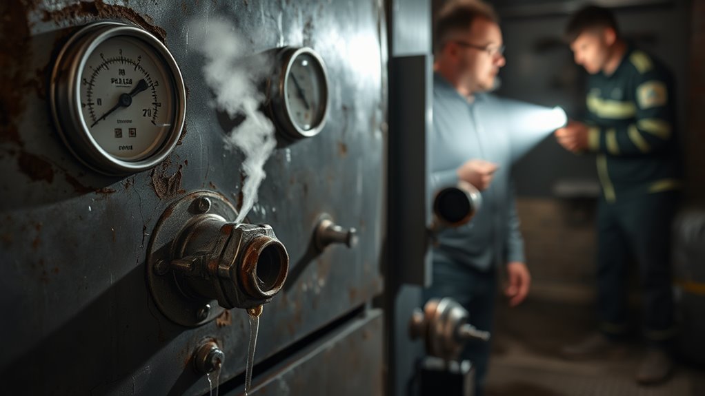 boiler maintenance warning signs