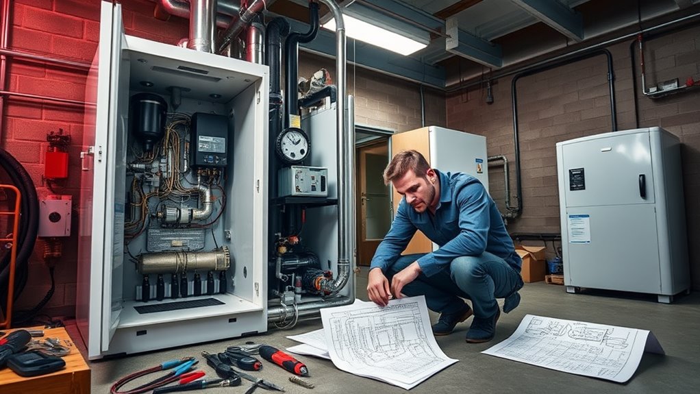 boiler model labor estimation