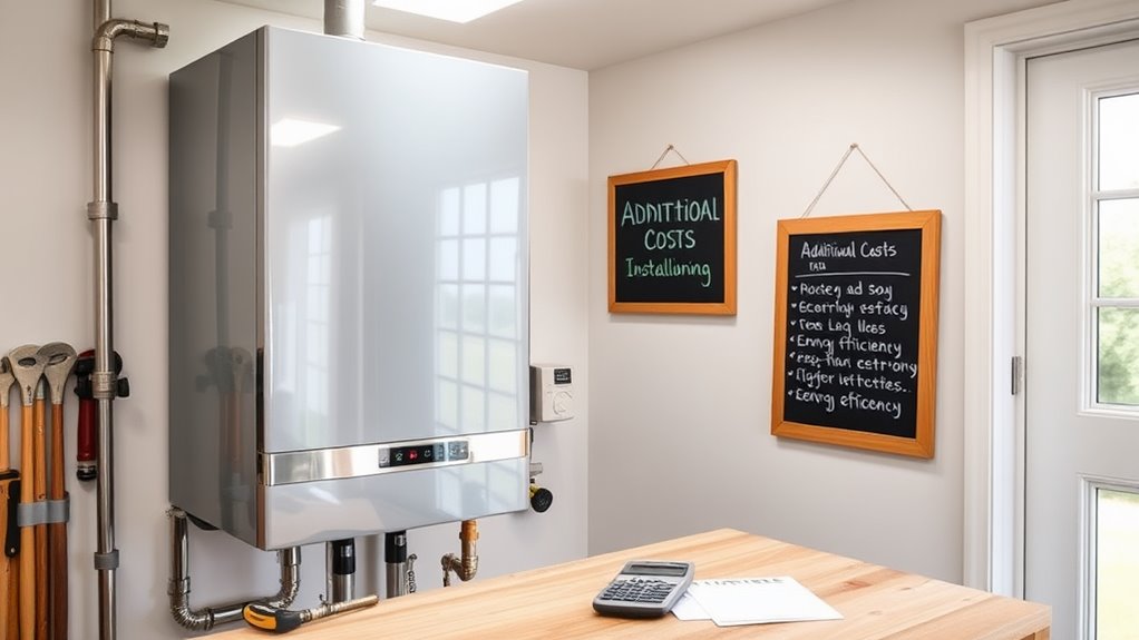 boiler purchase additional expenses