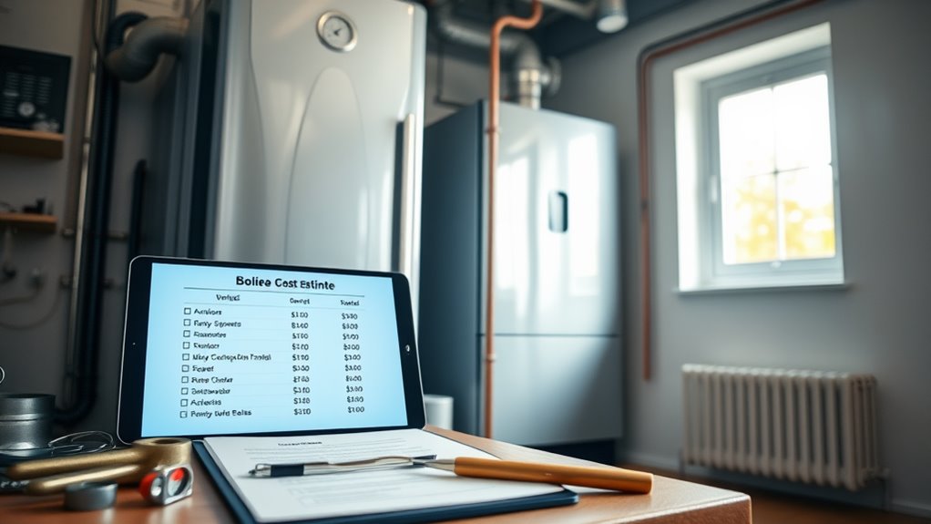 boiler service cost overview