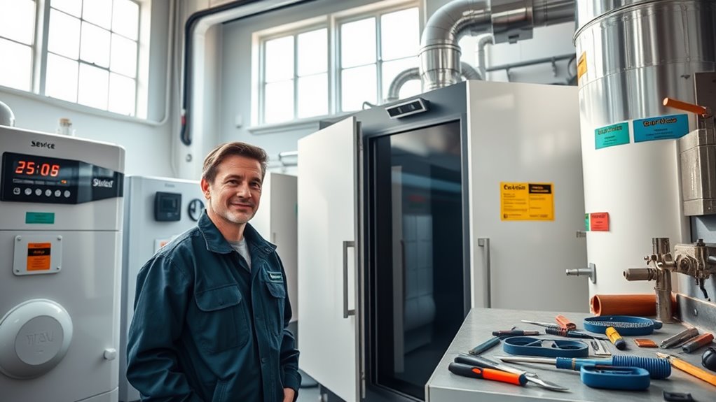 boiler service duration guidelines