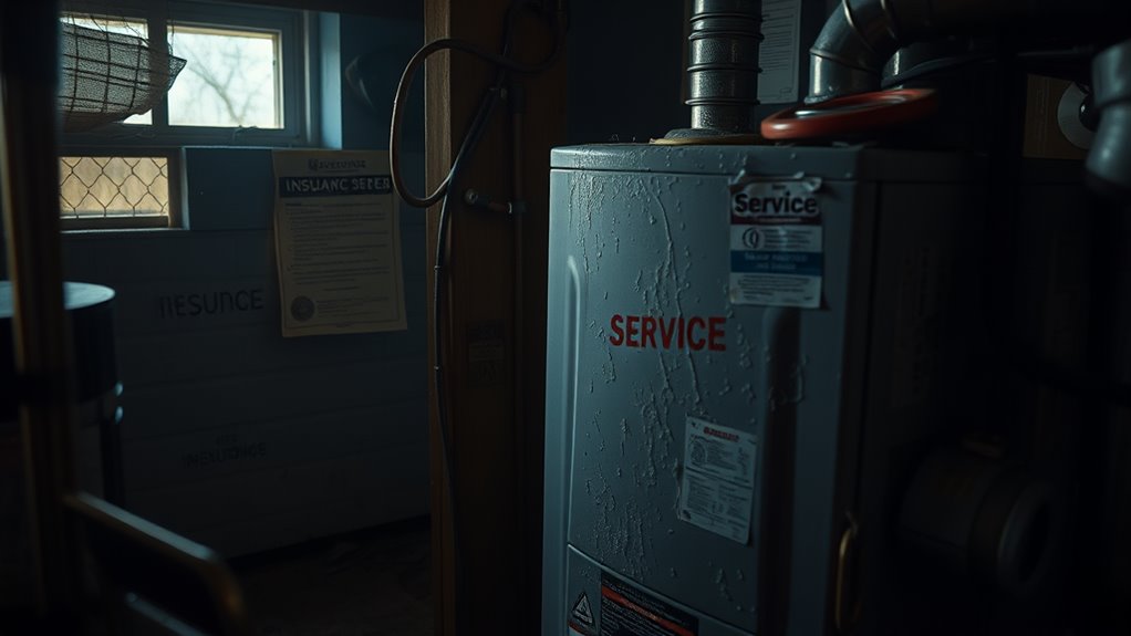 boiler servicing impacts claims