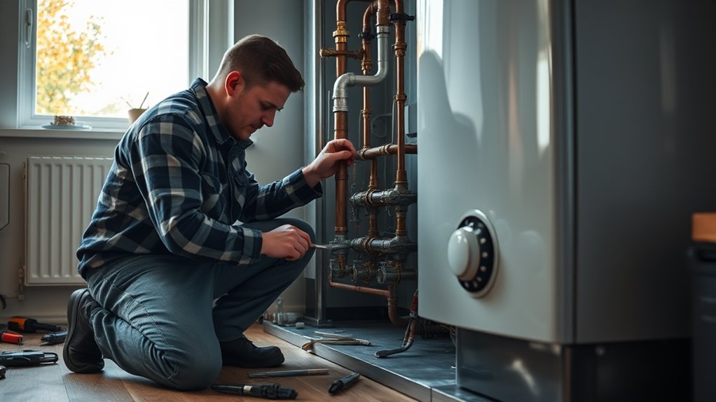 boiler setup step by step