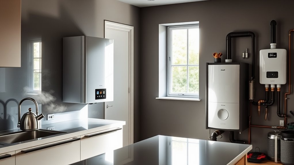 boiler types combi system conventional