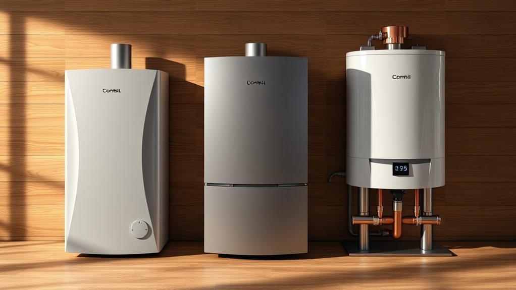 boiler types combi system conventional
