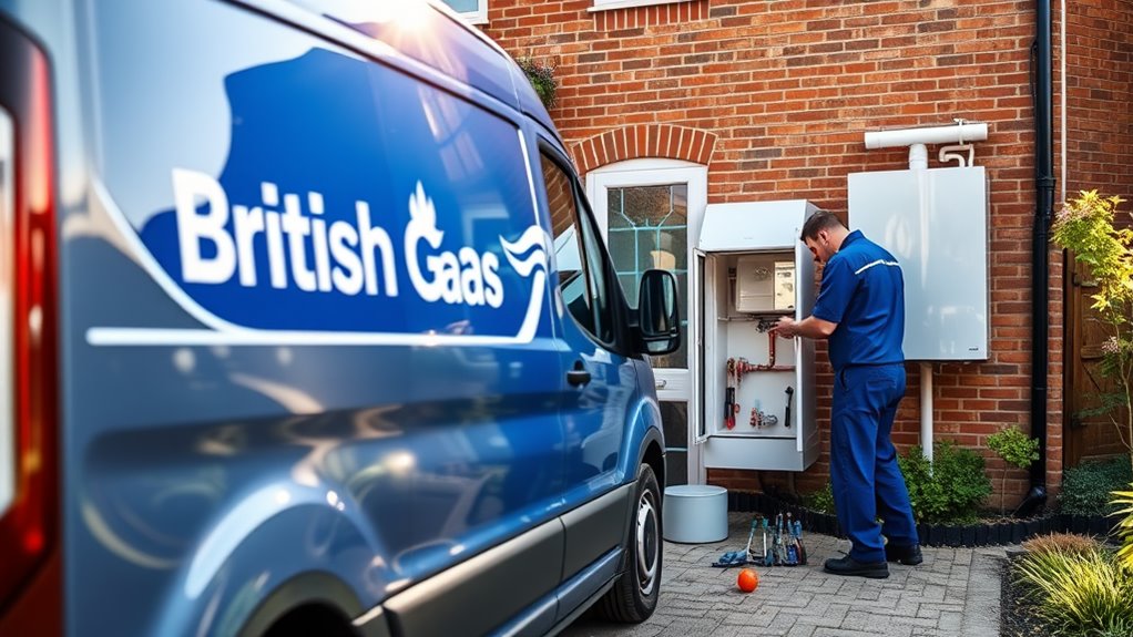 british gas boiler service costs