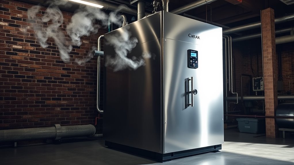 commercial boiler lifespan estimate