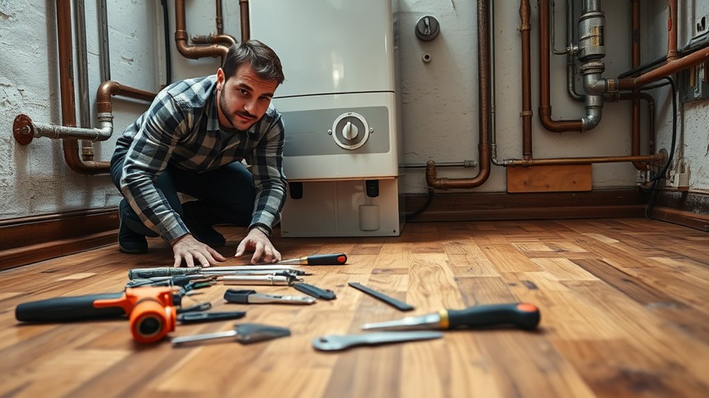 evaluating current plumbing systems
