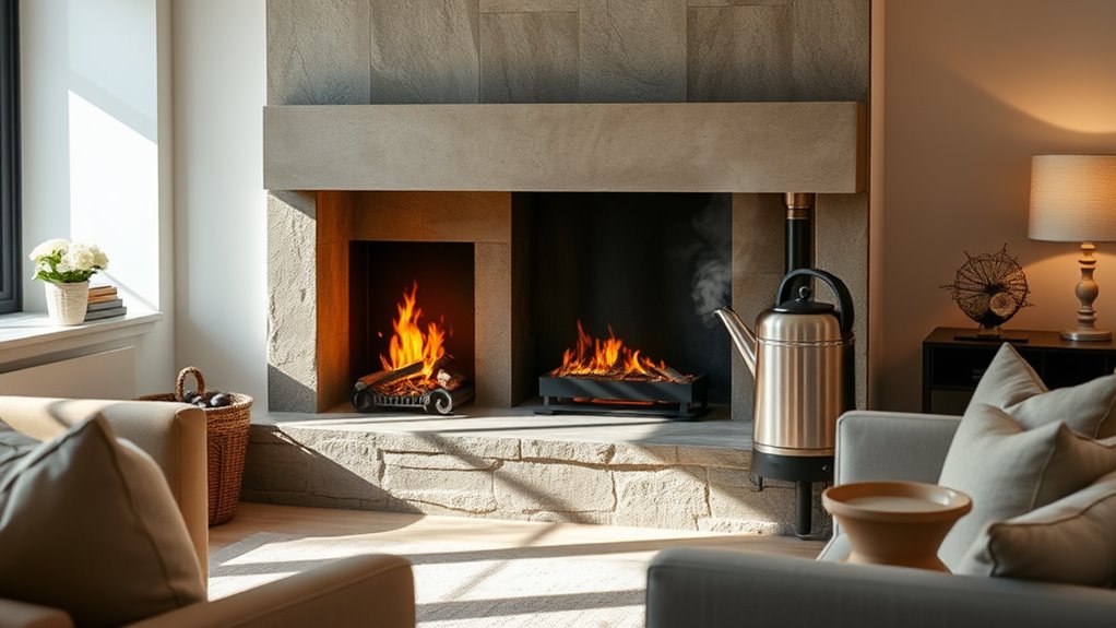 gas fires and back boilers