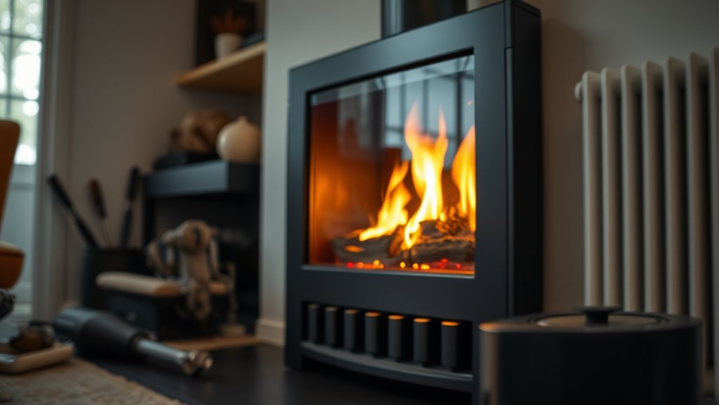 gas fires with drawbacks