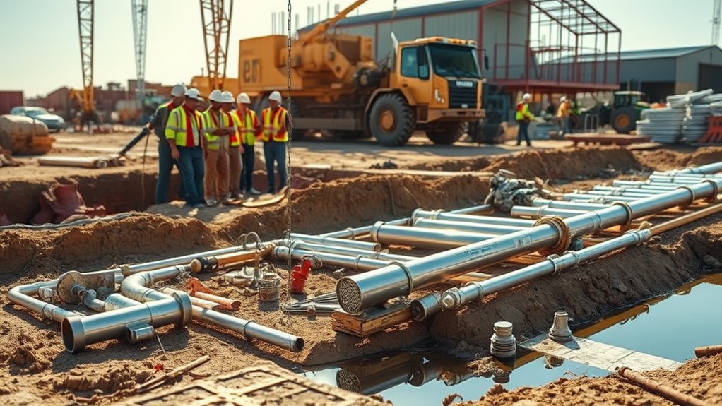 groundwork for construction readiness