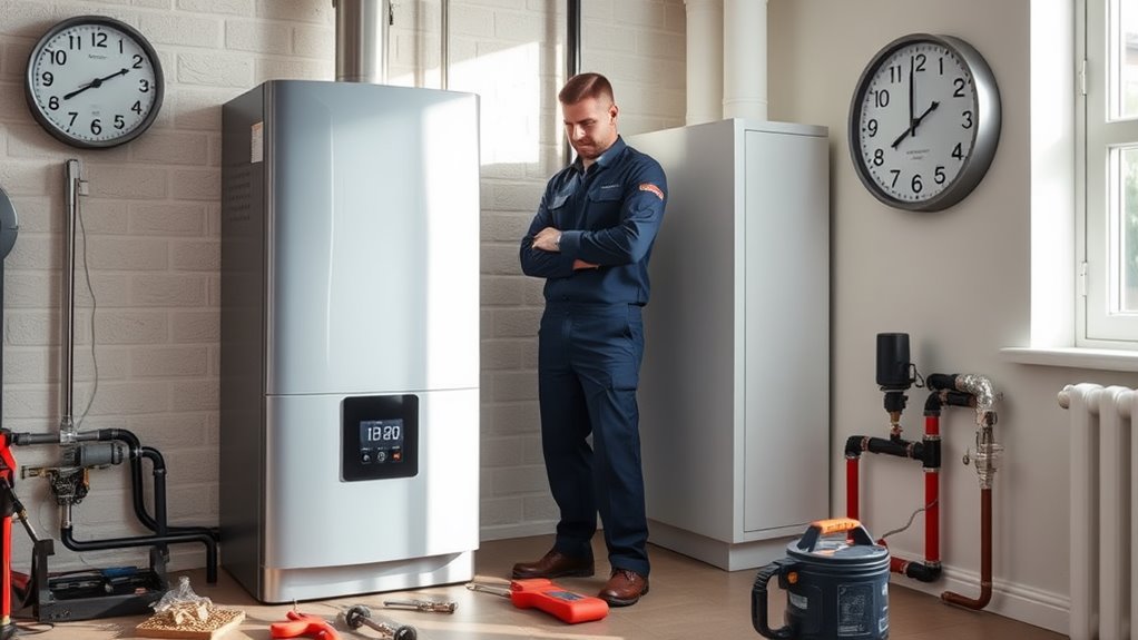 installation duration guidelines provided