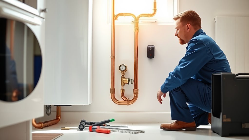 qualified plumber ensures safety