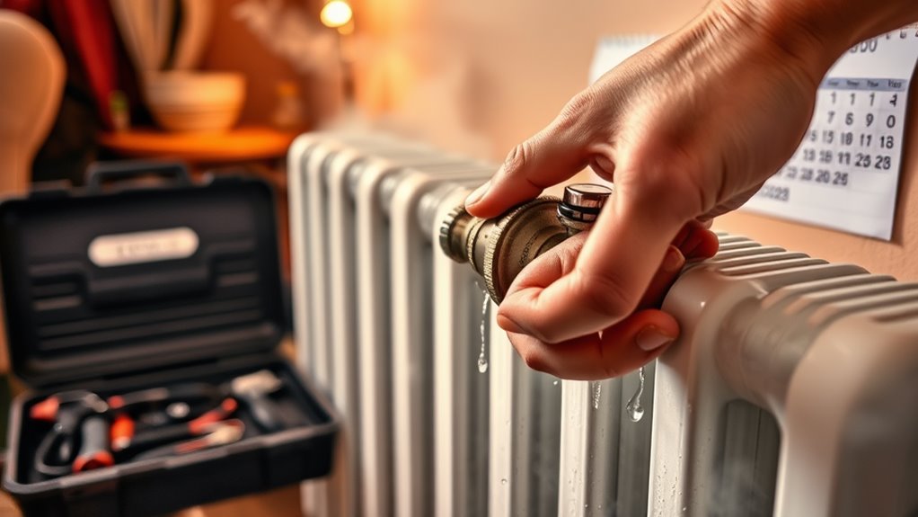regular radiator maintenance checks