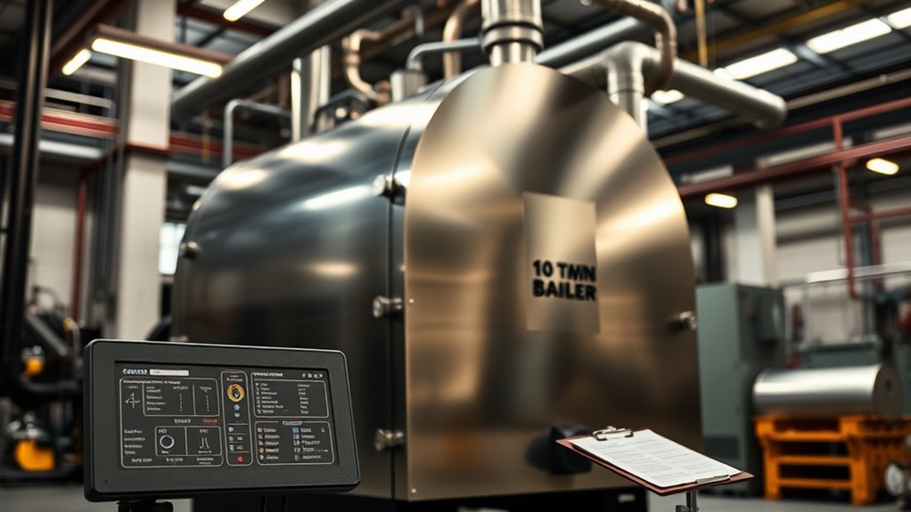 ten ton boiler specifications overview