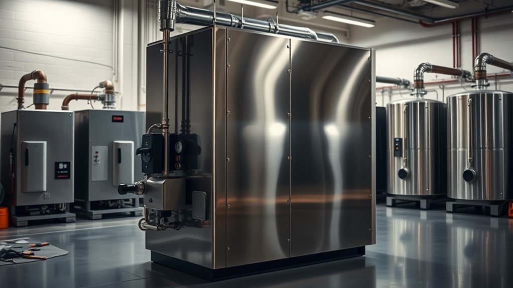 types of commercial boilers