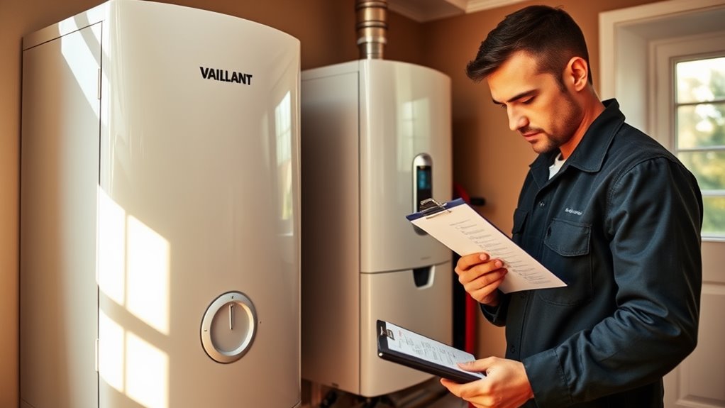 vaillant boiler maintenance overview