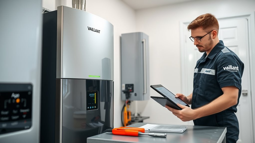 vaillant boiler service costs